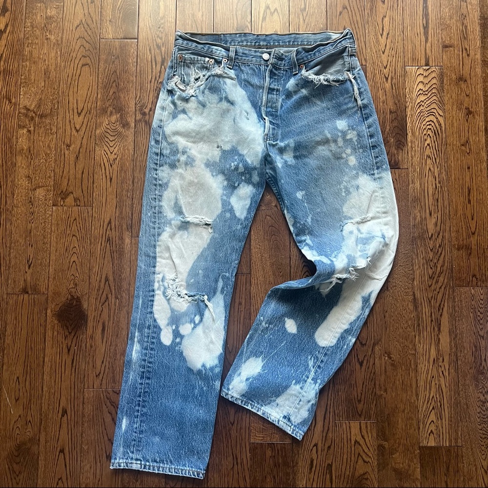 Vintage Distressed Levi Boyfriend Fit